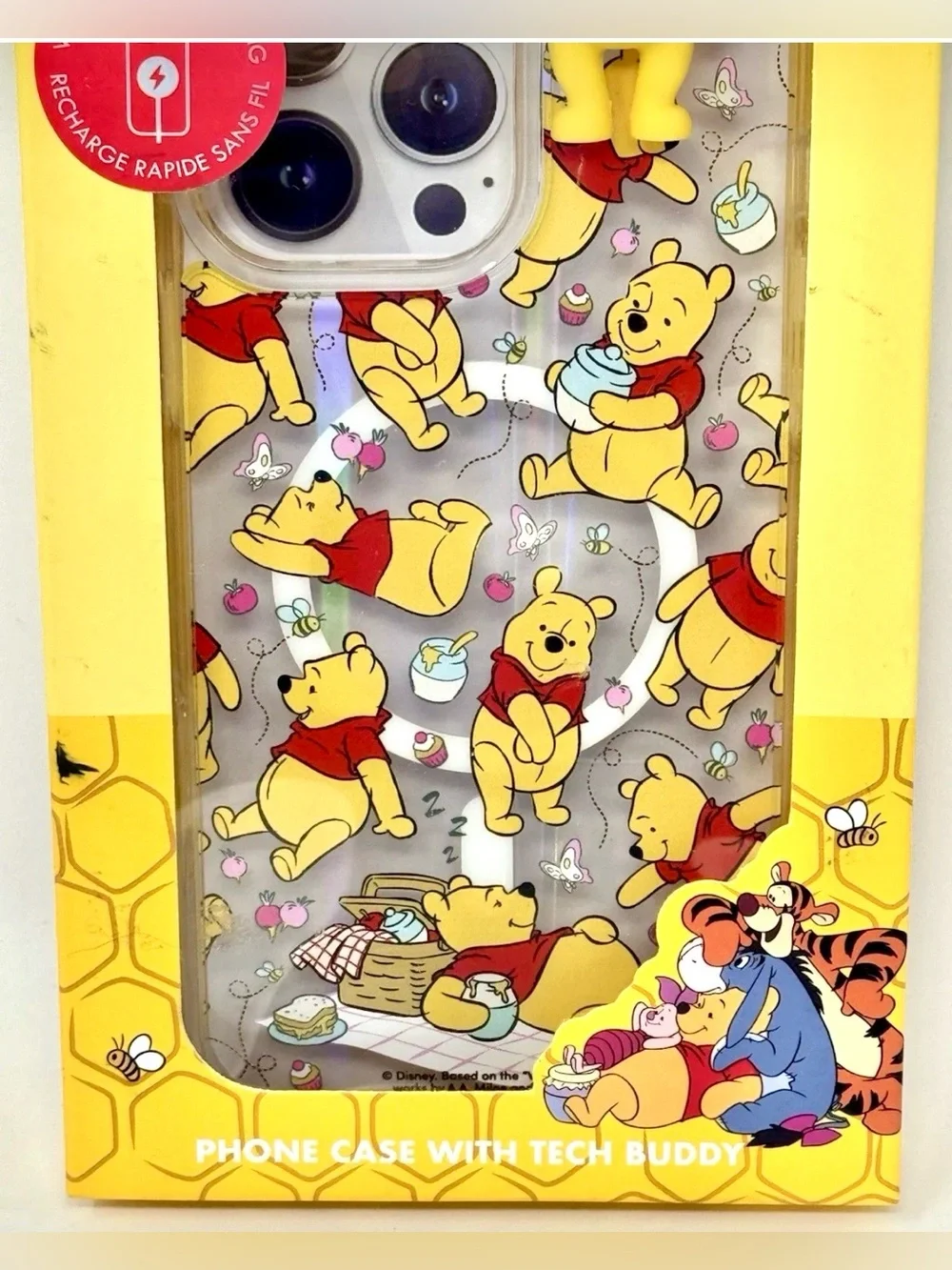 Disney Winnie the Pooh iPhone 16 Pro Max Case - 3D Tech Buddy - MagSafe - NIB